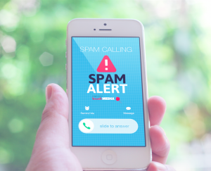 SPAM Alert Incoming Call