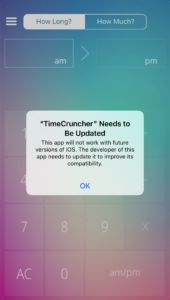 TimeCruncher Alert